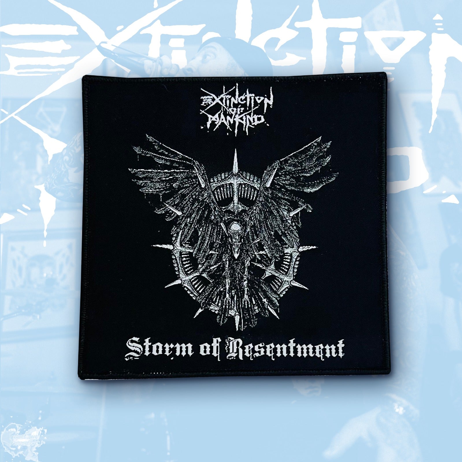 EXTINCTION OF MANKIND - Storm of Resentment - Woven Patch