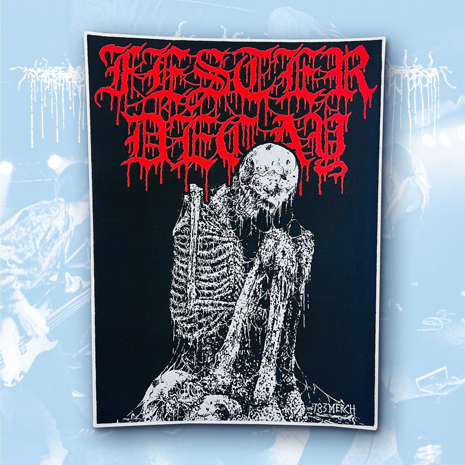 FESTERDECAY - From the Dark Tomb - Woven Backpatch