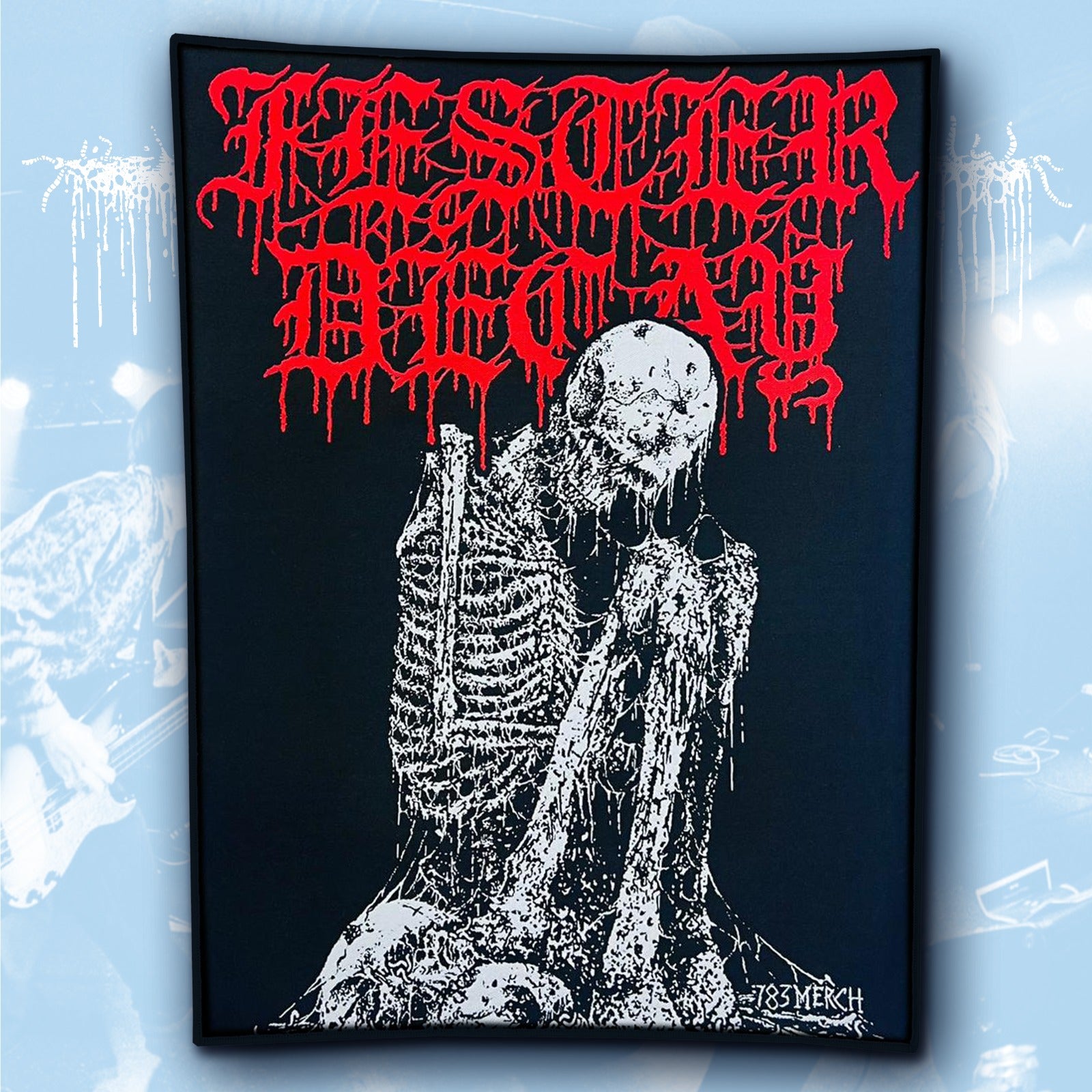 FESTERDECAY - From the Dark Tomb - Woven Backpatch