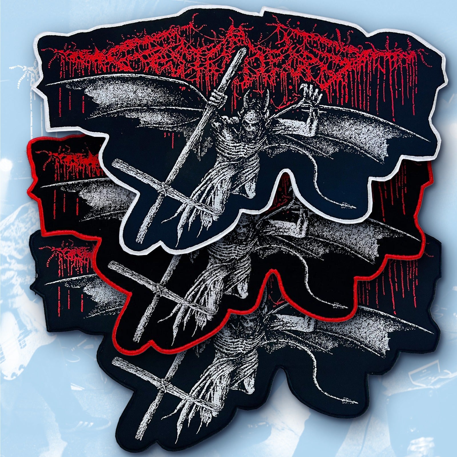 FESTERDECAY - Fall in Grind - Oversized Woven Patch