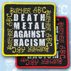 BUTCHER ABC - Death Metal Against Racism - Woven Patch