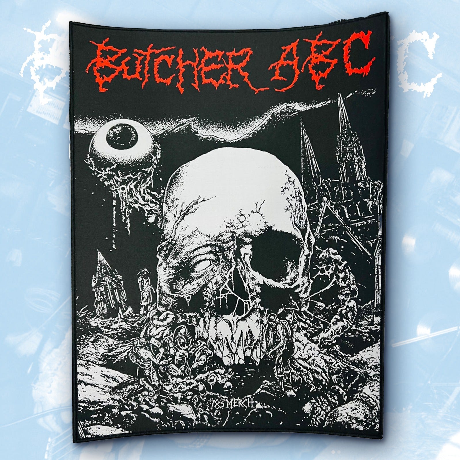 BUTCHER ABC - North of Hell - Woven Backpatch