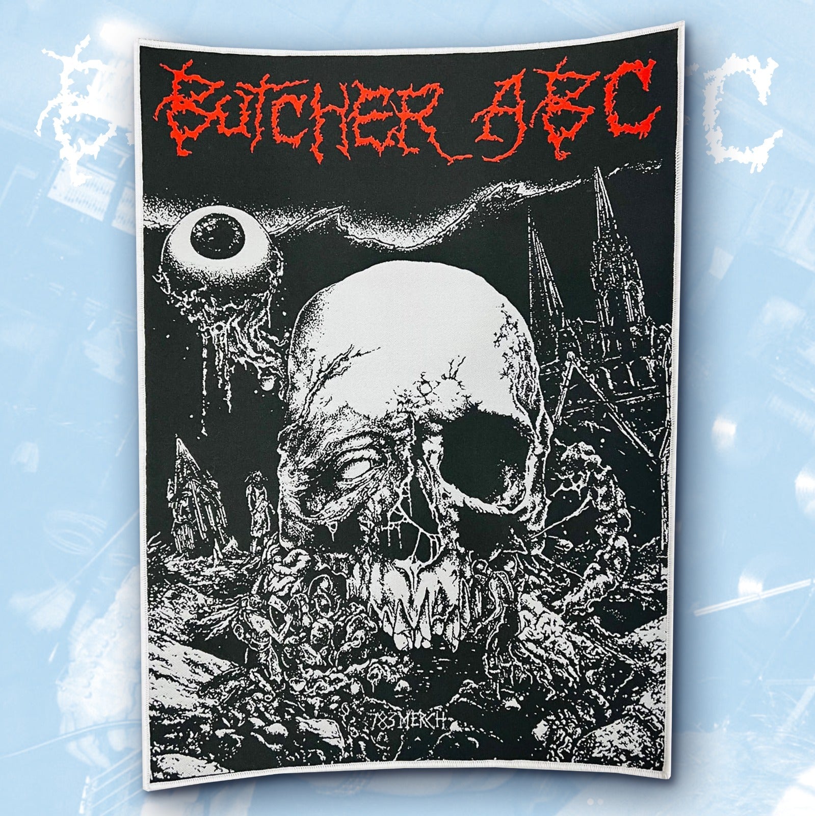 BUTCHER ABC - North of Hell - Woven Backpatch