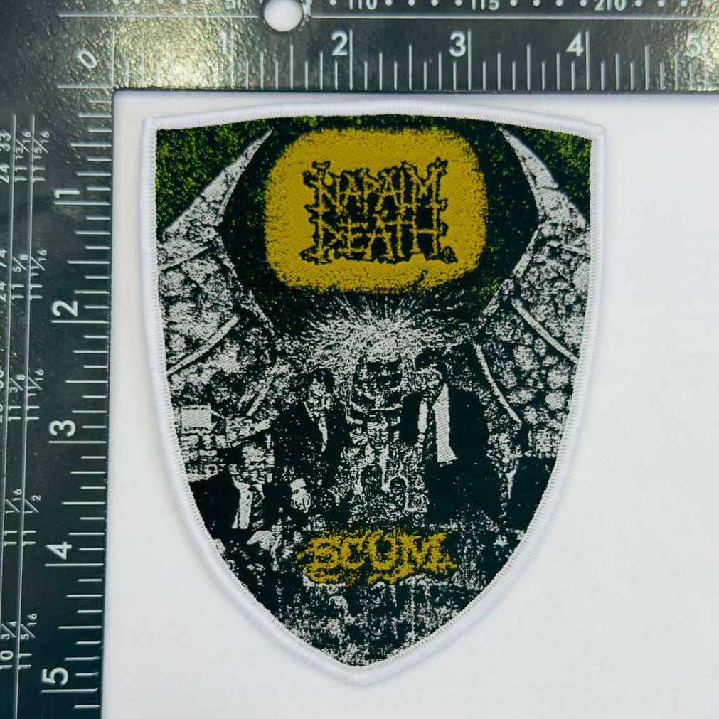 NAPALM DEATH - Scum - Woven Patch