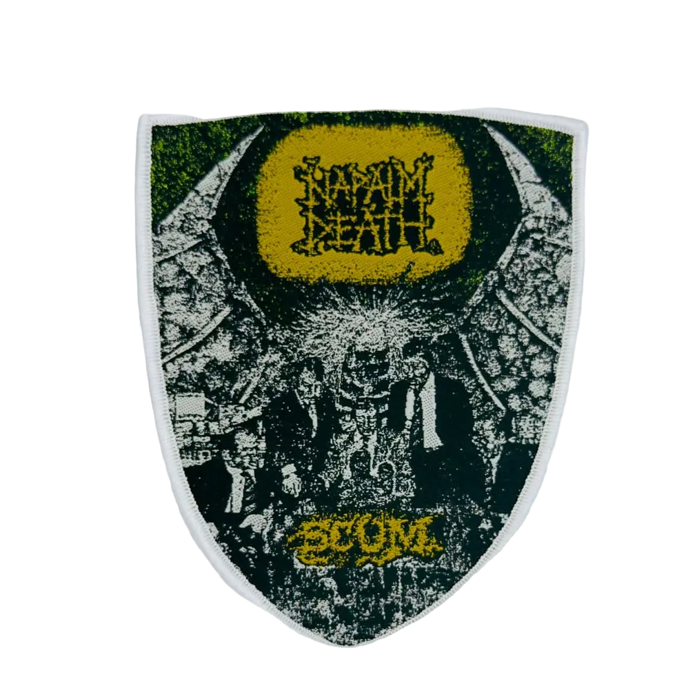 NAPALM DEATH - Scum - Woven Patch