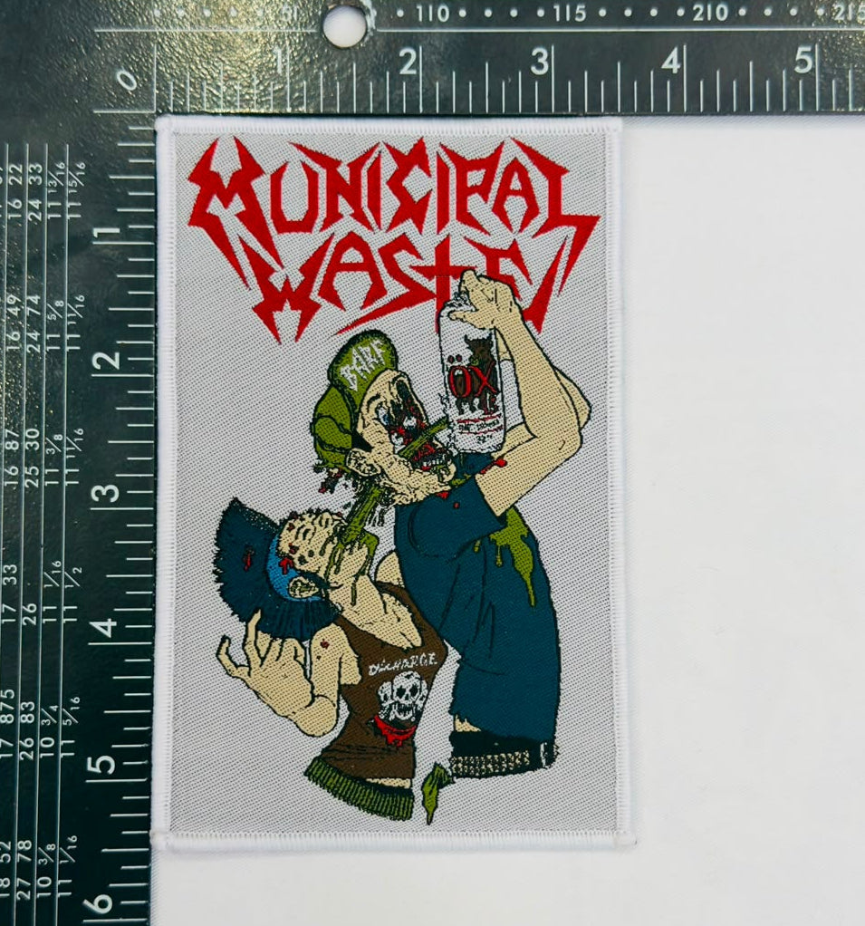 MUNICIPAL WASTE - Beer Pressure - Woven Patch