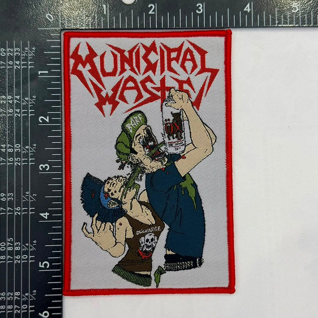 MUNICIPAL WASTE - Beer Pressure - Woven Patch