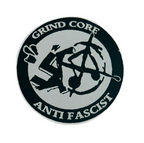 GRINDCORE ANTIFASCIST - Woven Patch