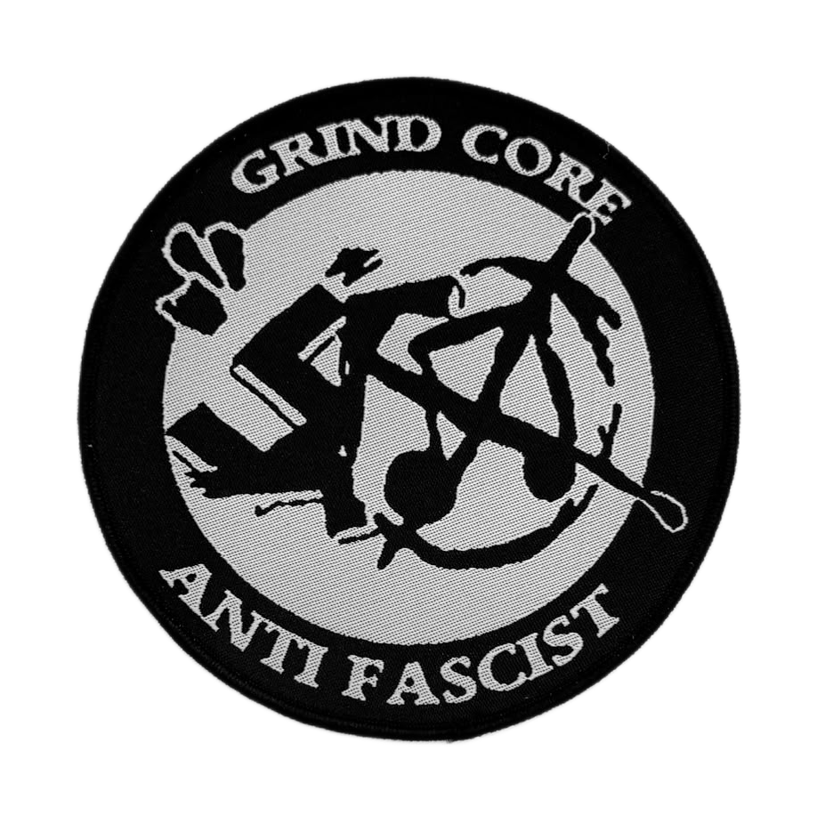 GRINDCORE ANTIFASCIST - Woven Patch