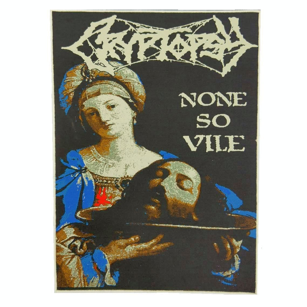 CRYPTOPSY - None So Vile - Woven Backpatch