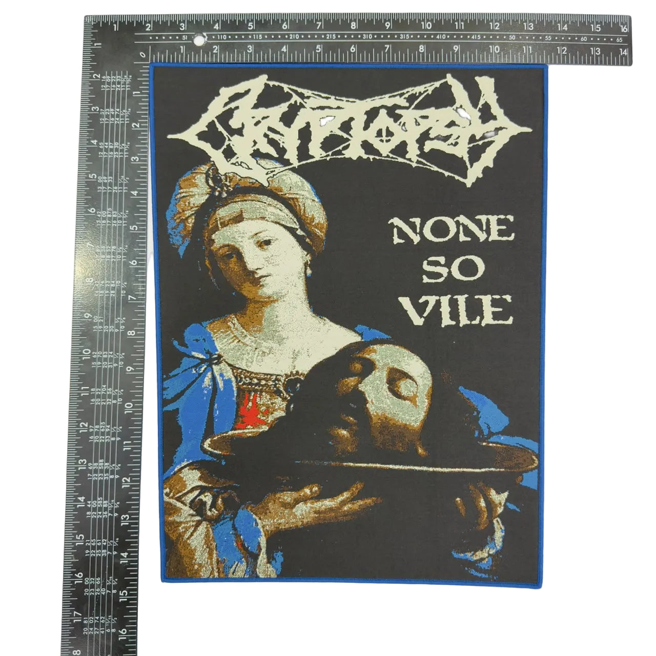 CRYPTOPSY - None So Vile - Woven Backpatch