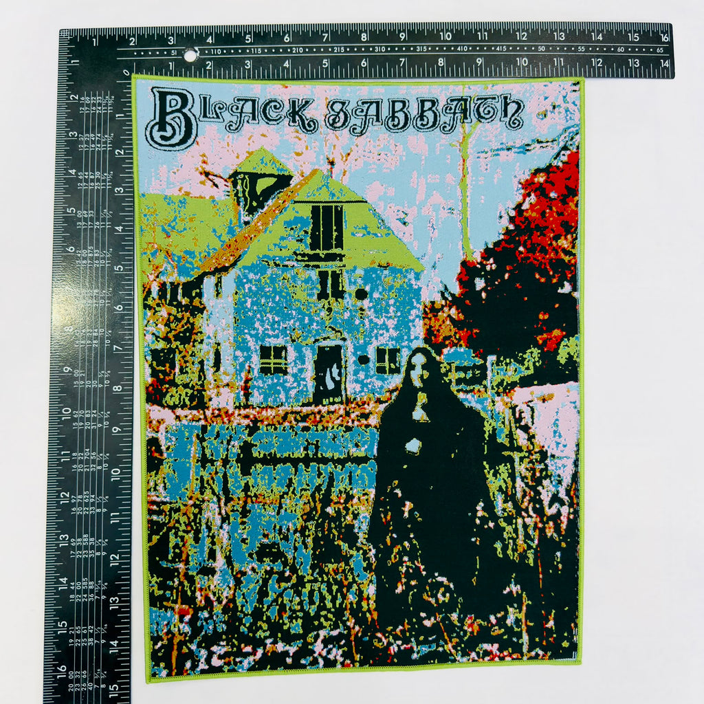 BLACK SABBATH - Black Sabbath - Woven Backpatch