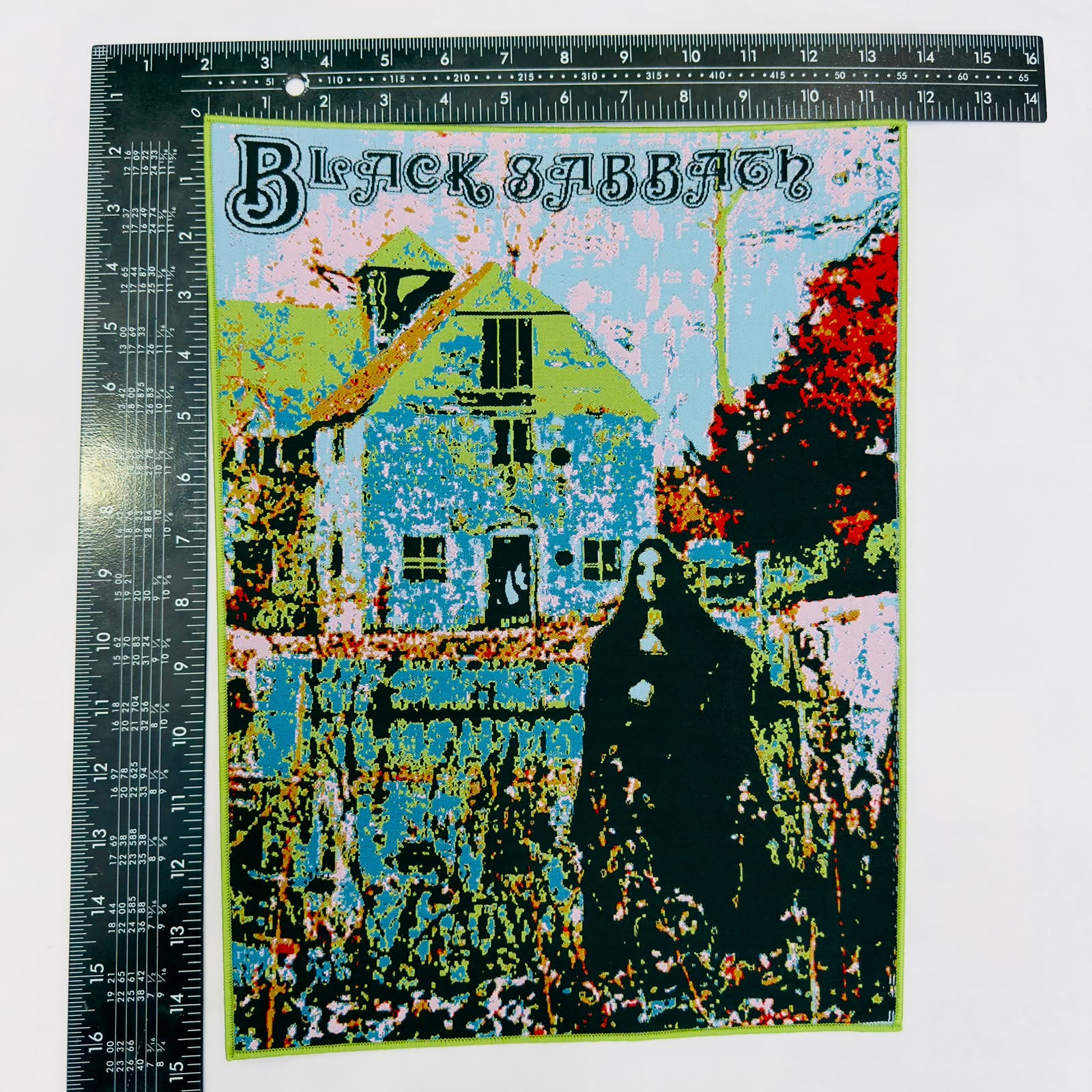 BLACK SABBATH - Black Sabbath - Woven Backpatch