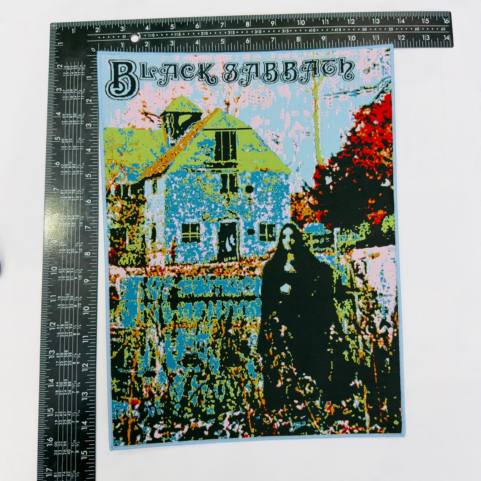 BLACK SABBATH - Black Sabbath - Woven Backpatch