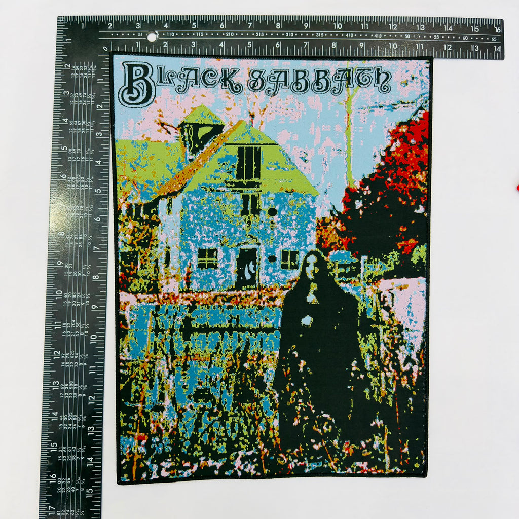 BLACK SABBATH - Black Sabbath - Woven Backpatch