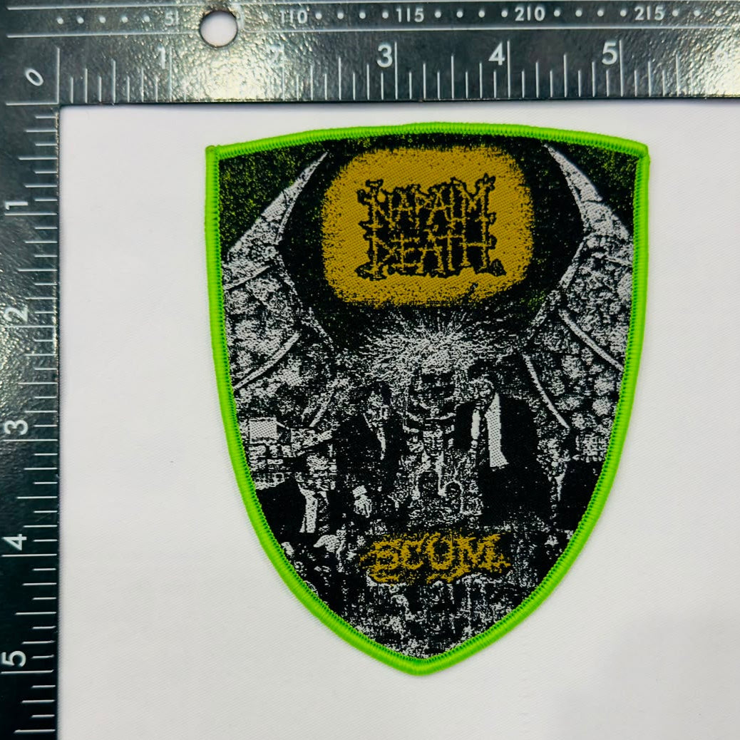 NAPALM DEATH - Scum - Woven Patch