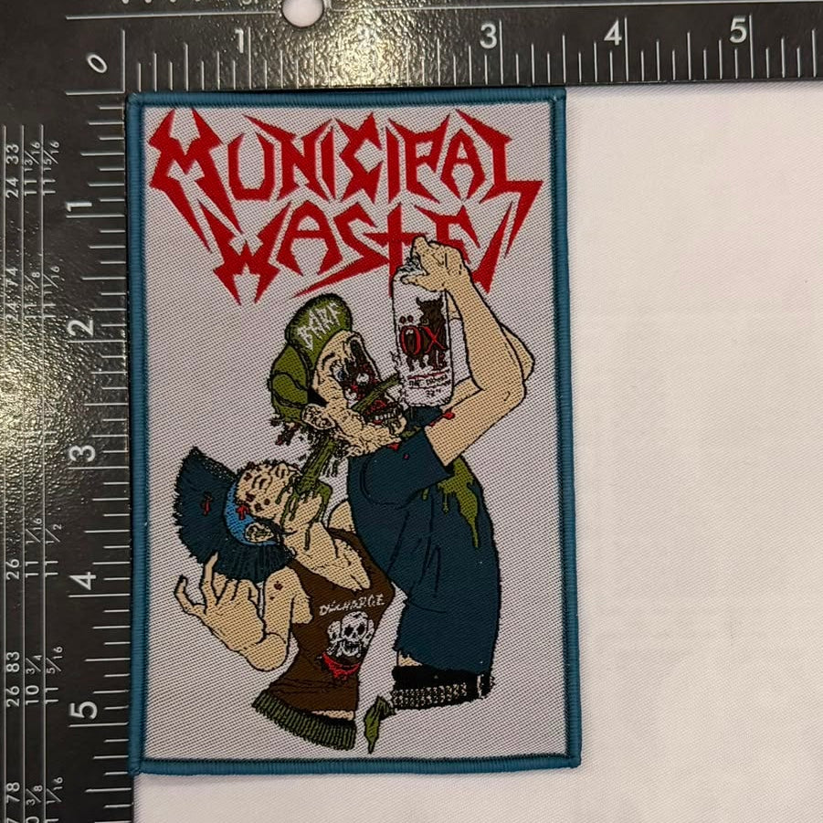 MUNICIPAL WASTE - Beer Pressure - Woven Patch