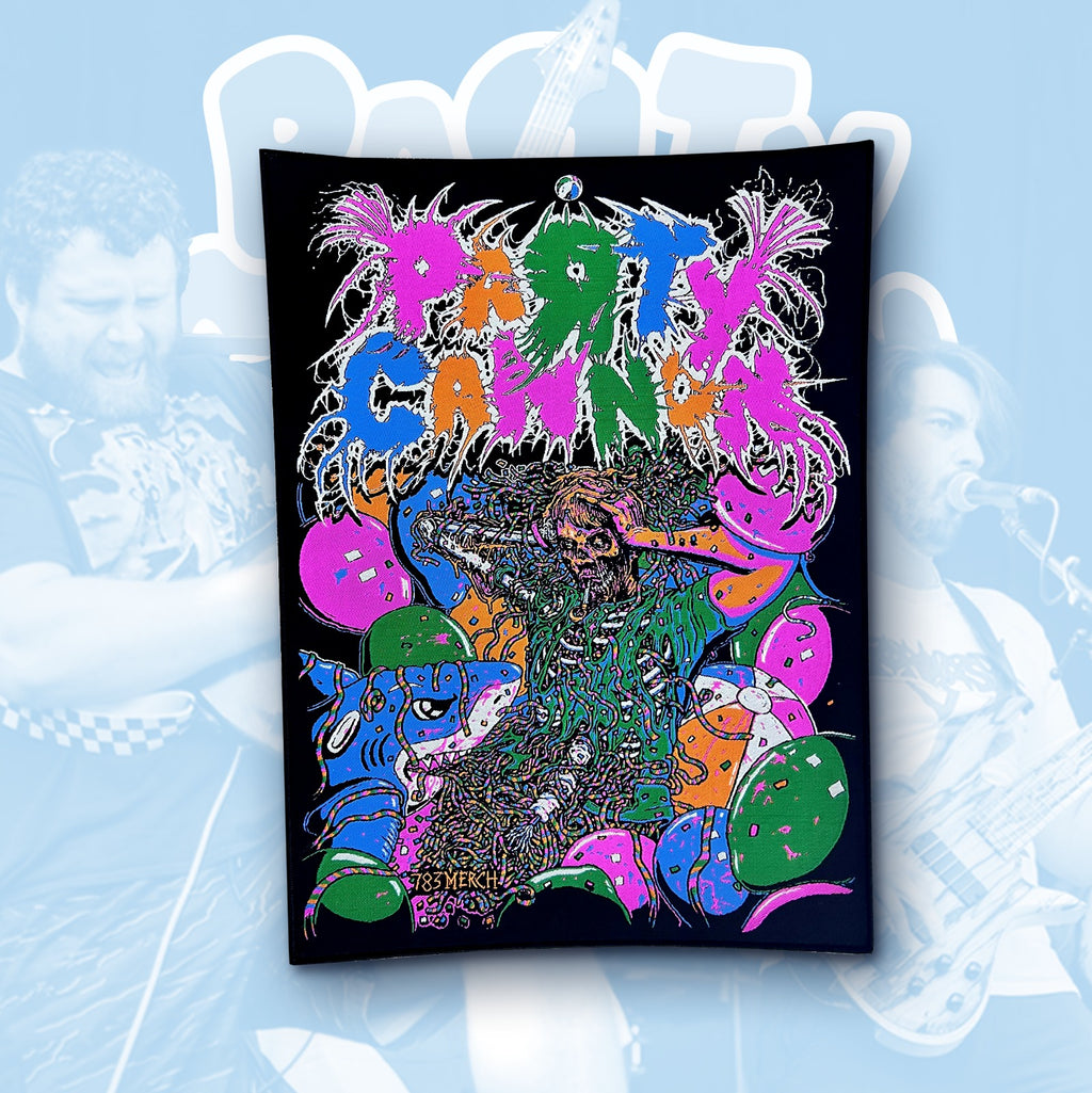 PaRtY CaNnOn - Partied In Half - Woven Backpatch