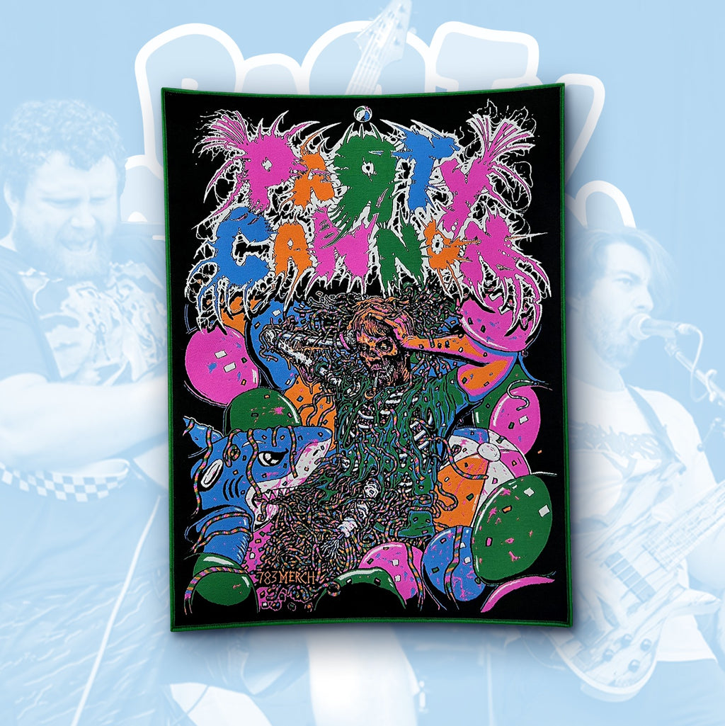PaRtY CaNnOn - Partied In Half - Woven Backpatch
