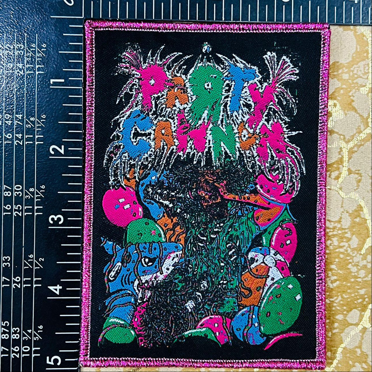 PaRtY CaNnOn - Partied In Half - Woven Patch