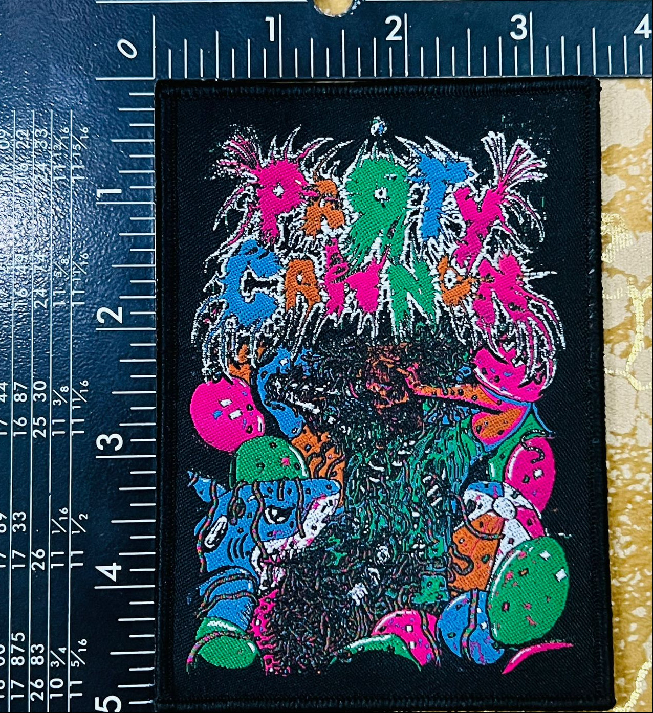 PaRtY CaNnOn - Partied In Half - Woven Patch