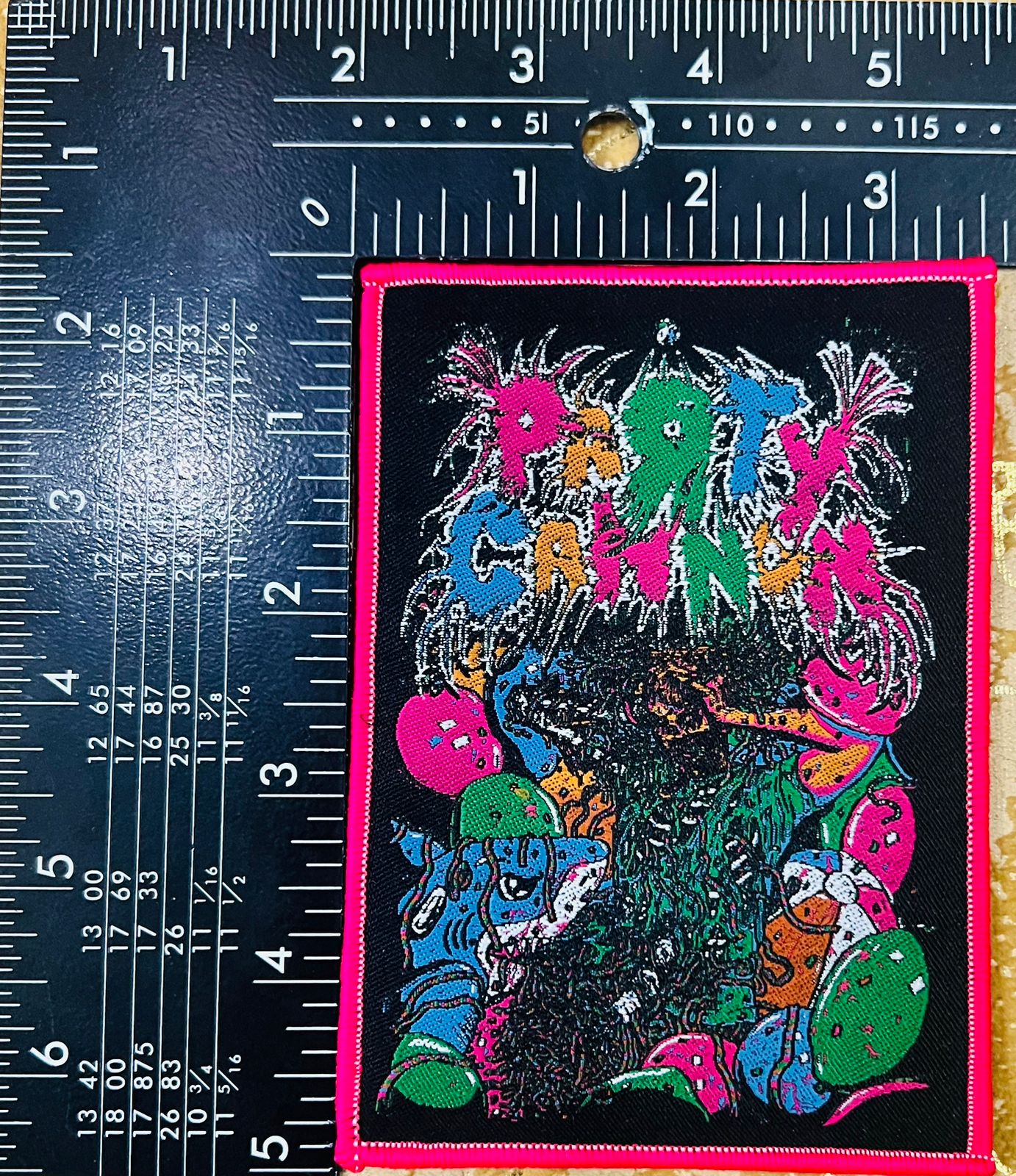 PaRtY CaNnOn - Partied In Half - Woven Patch