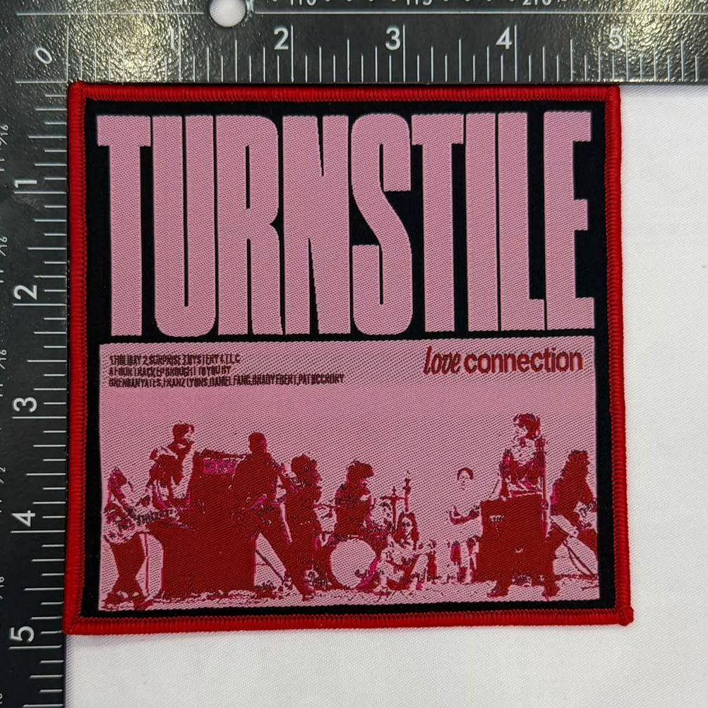 TURNSTILE - Love Connection - Woven Patch