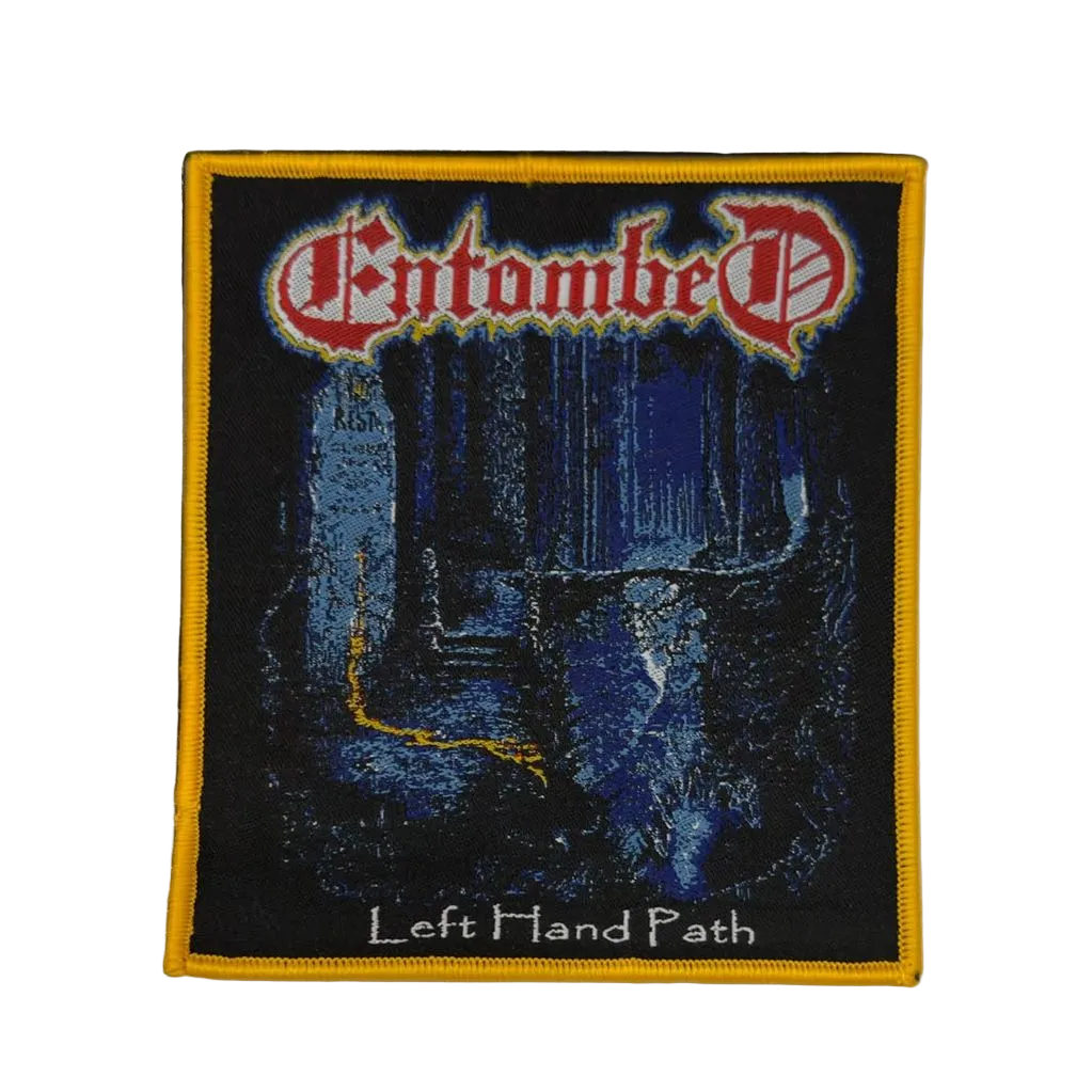 ENTOMBED - Left Hand Path - Woven Patch