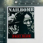 NAILBOMB - Point Blank - Woven Patch