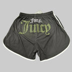 FOETAL JUICE - Foetal Juicy (Dotted Logo) - Woman's Booty Shorts