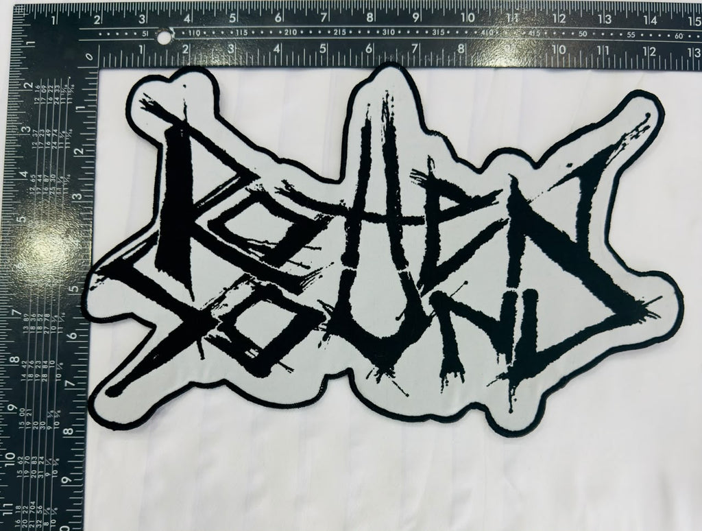 ROTTEN SOUND - Logo - Oversized Woven Patch