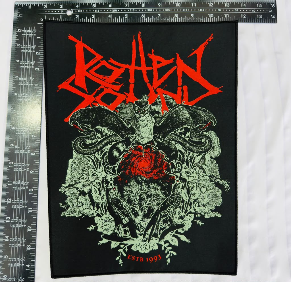 ROTTEN SOUND - Estb. 1993 - Woven Backpatch