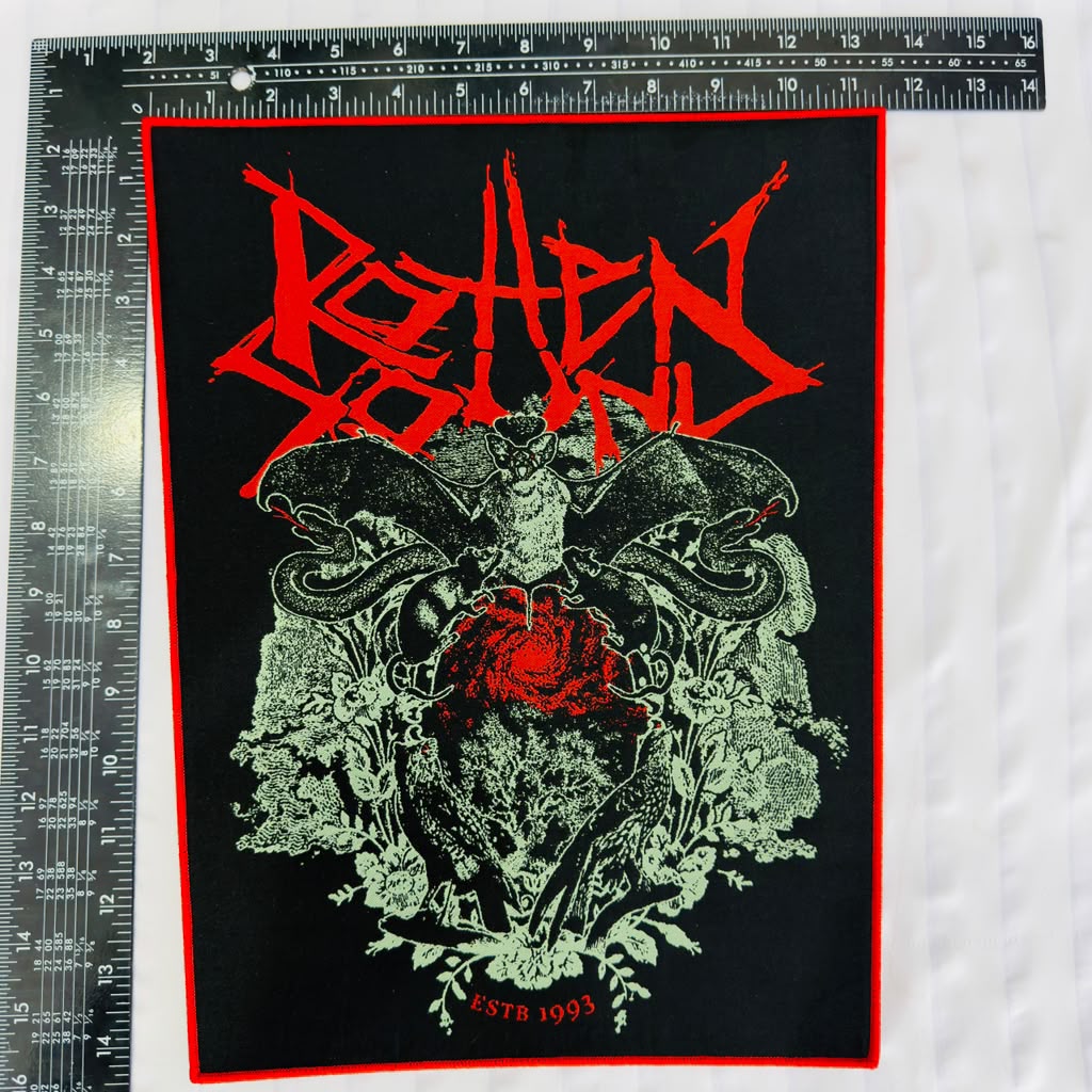 ROTTEN SOUND - Estb. 1993 - Woven Backpatch