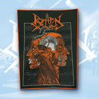 ROTTEN SOUND - Hell - Woven Backpatch