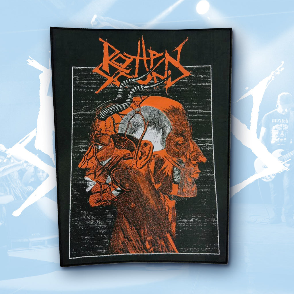 ROTTEN SOUND - Hell - Woven Backpatch