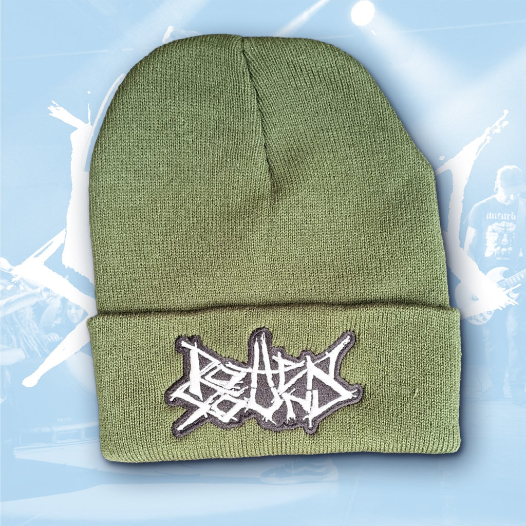ROTTEN SOUND - (Glow in the Dark) Logo - (Green) Beanie