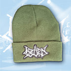 ROTTEN SOUND - (Glow in the Dark) Logo - (Green) Beanie