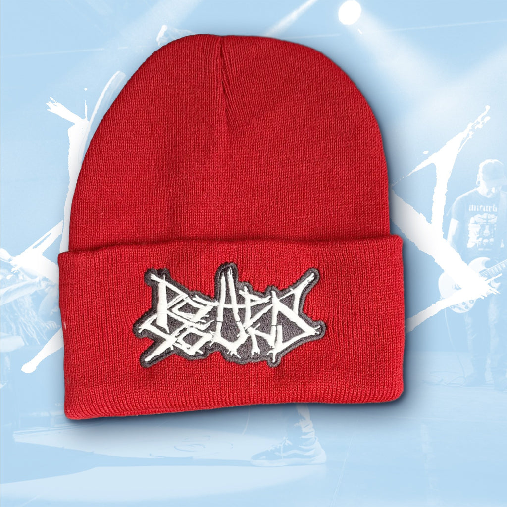 ROTTEN SOUND - (Glow in the Dark) Logo - (Red) Beanie