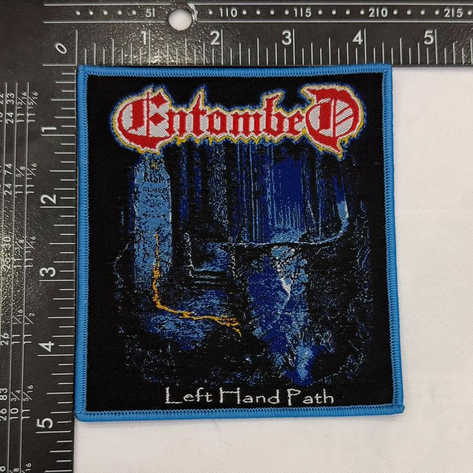 ENTOMBED - Left Hand Path - Woven Patch