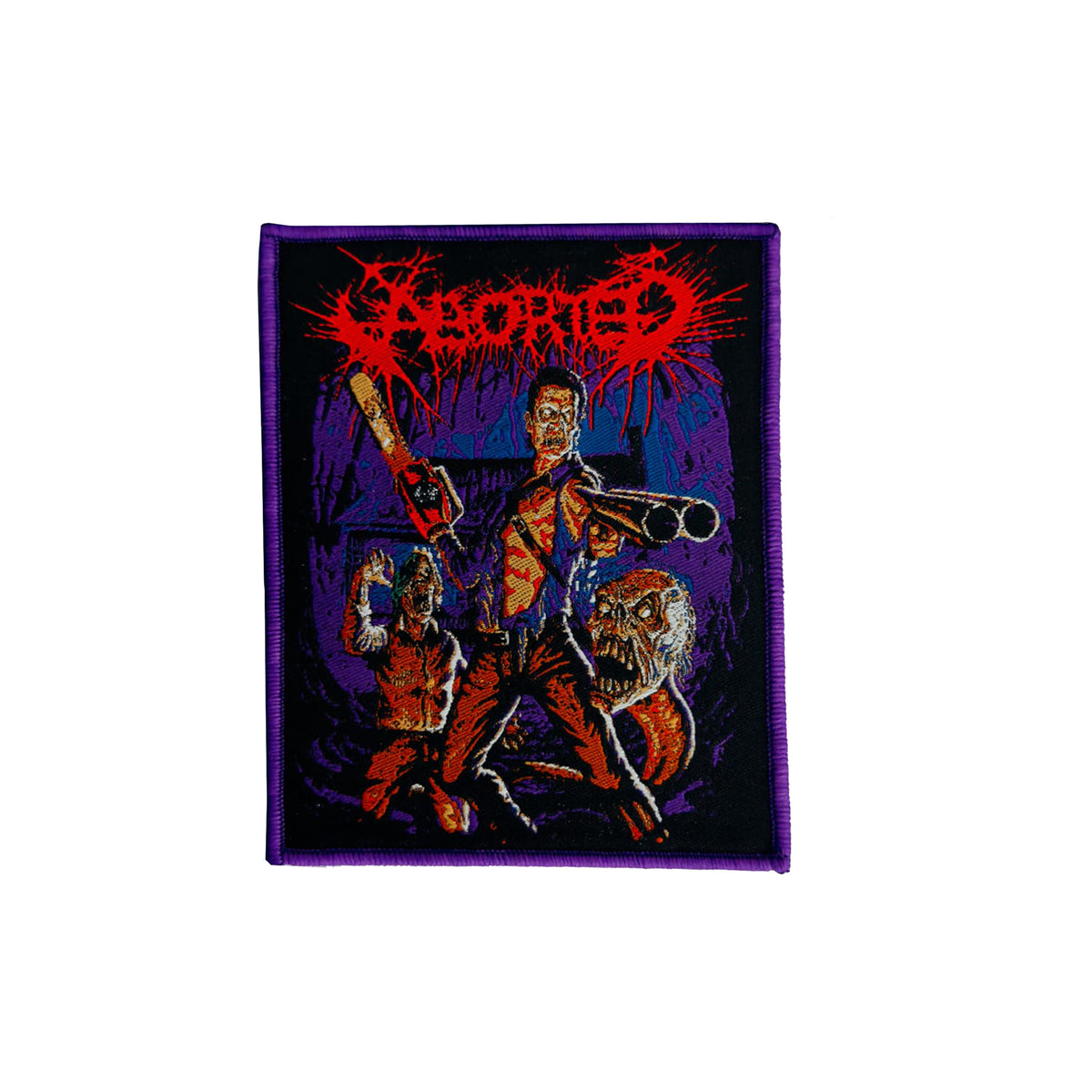 ABORTED - The Necrotic Manifesto - Woven Patch