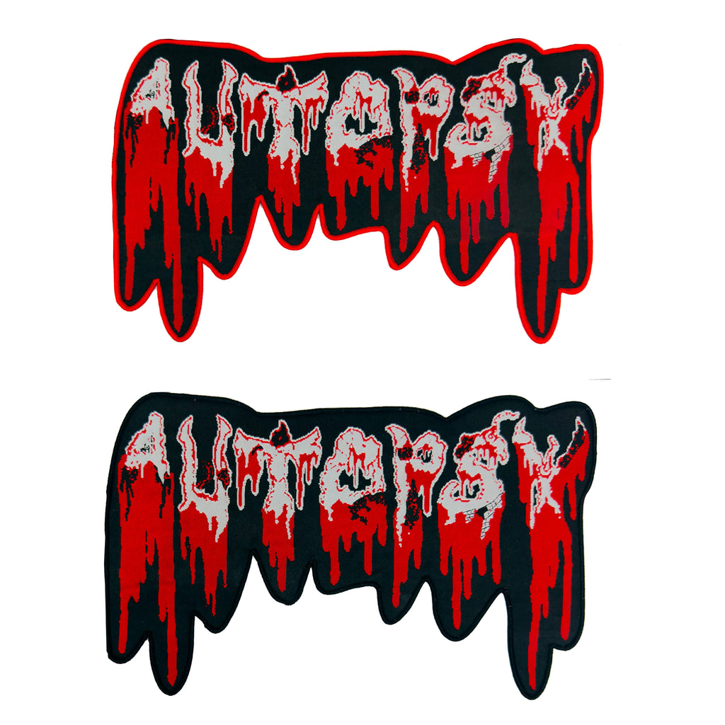 AUTOPSY - Logo - Oversized Woven Patch