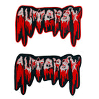 AUTOPSY - Logo - Oversized Woven Patch