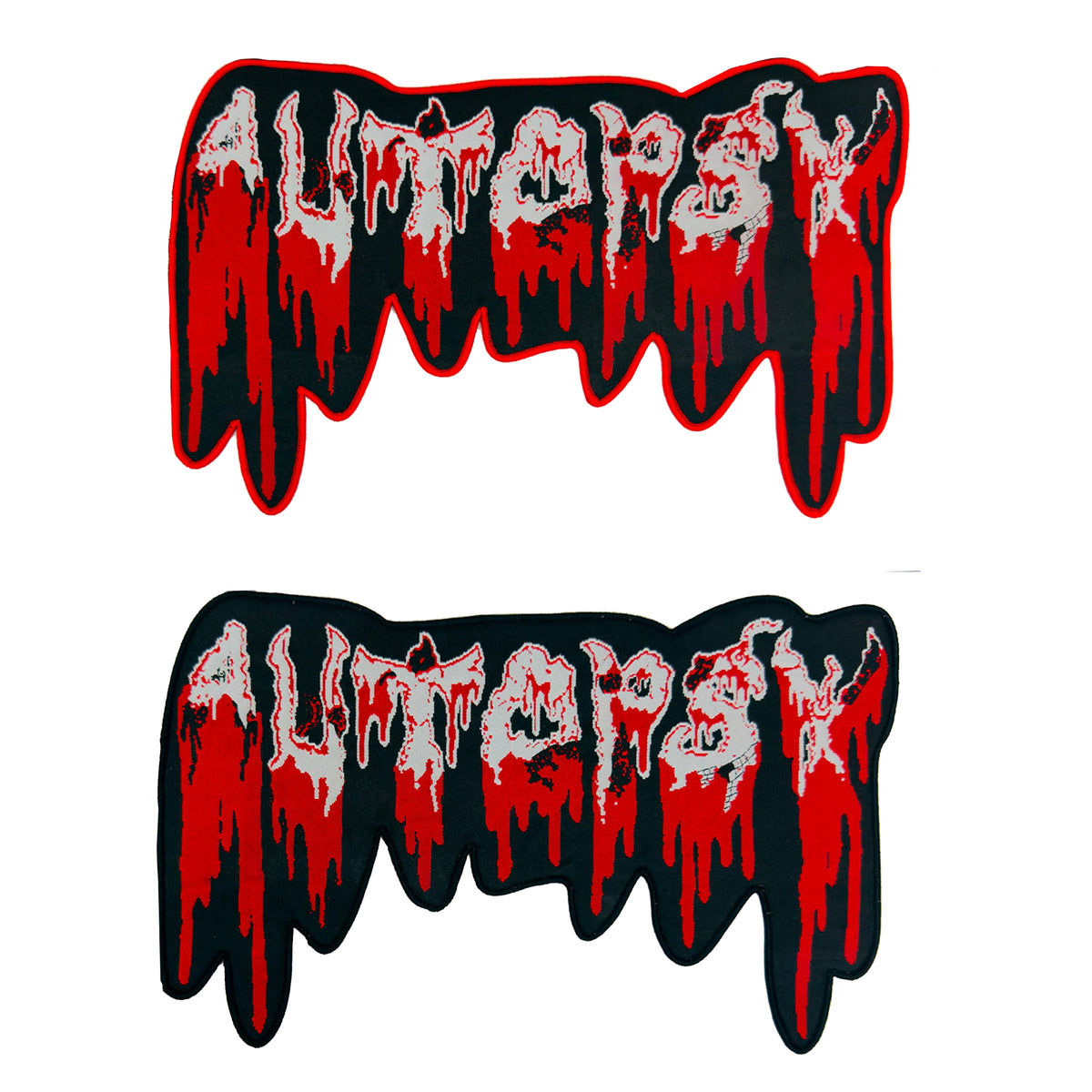 AUTOPSY - Logo - Oversized Woven Patch