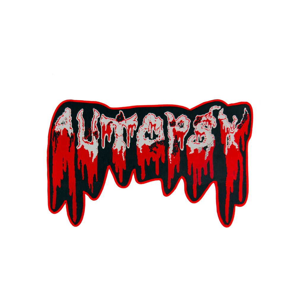 AUTOPSY - Logo - Oversized Woven Patch