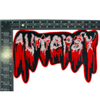 AUTOPSY - Logo - Oversized Woven Patch