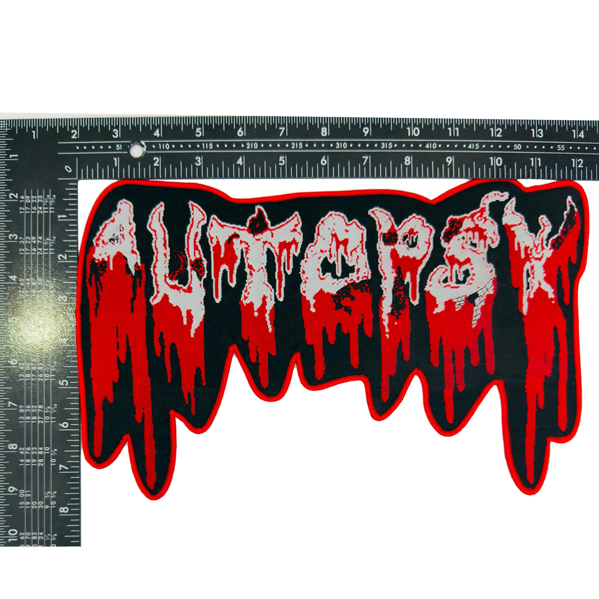 AUTOPSY - Logo - Oversized Woven Patch