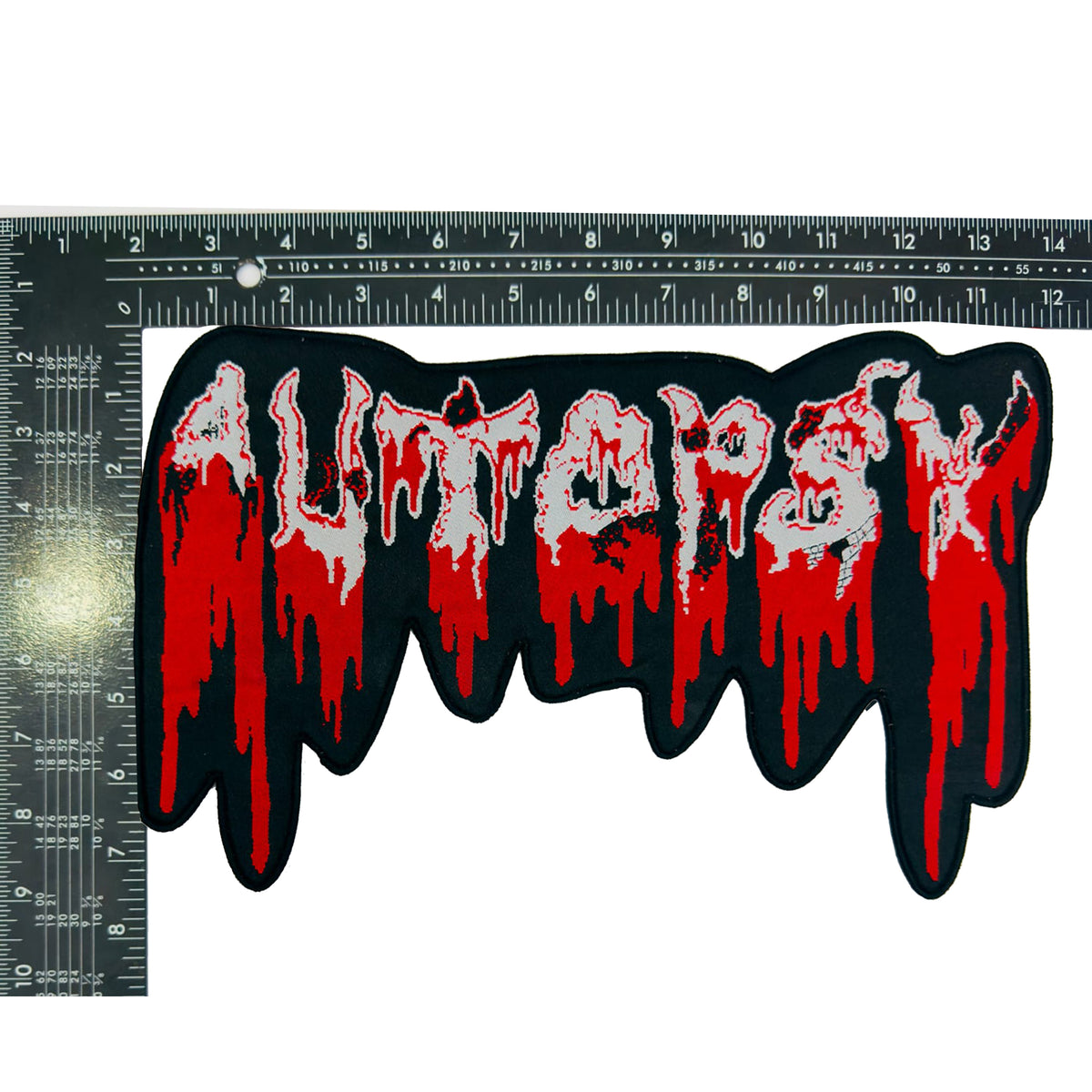 AUTOPSY - Logo - Oversized Woven Patch