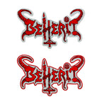 BEHERIT - Logo - Oversized Woven Patch