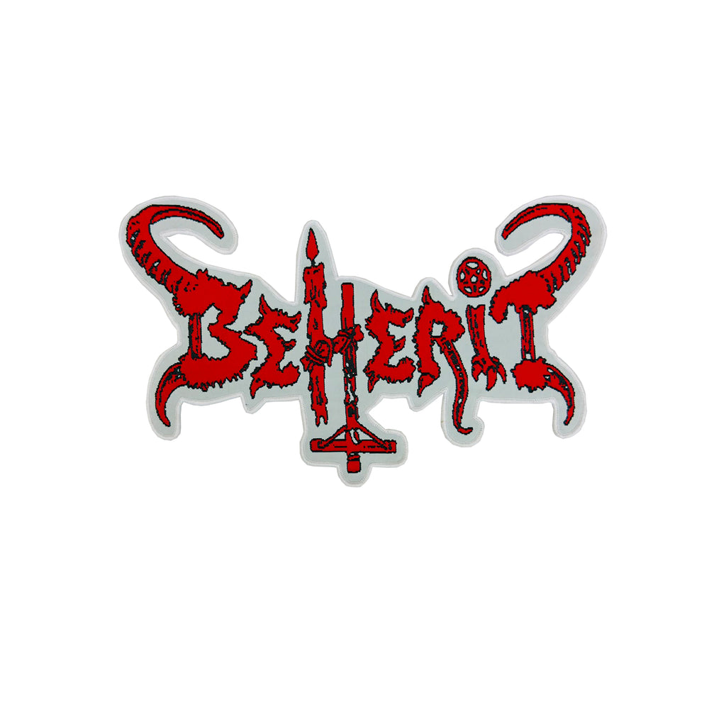 BEHERIT - Logo - Oversized Woven Patch