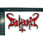 BEHERIT - Logo - Oversized Woven Patch